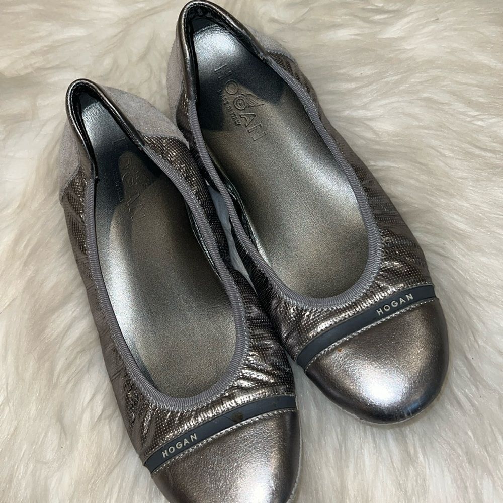 Hogan made in Italy size 36.5 shoes leather